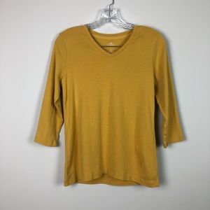 St. John’s Bay Gold T-shirt